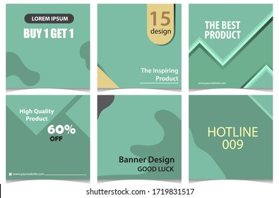 Social Media banner Design. Creative and Simple template in eps.10. Editable file and ready to use.
