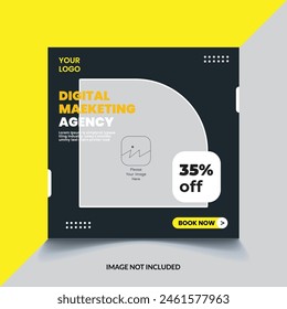 social media banner design template