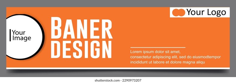 Social media banner design. banner design templates. banner design mockup.