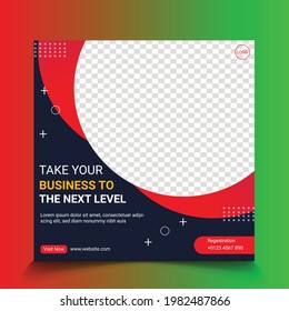 Social Media Banner, Digital Marketing Banner, Creative Social Media Banner