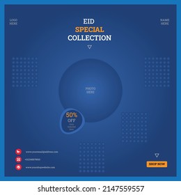 Social Media Banner or Flyer post promotional and template