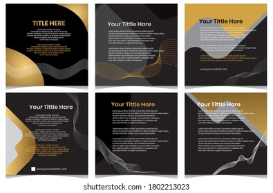 Social media banner, kit booster design. Editable file in eps.10, simple and easy to use.