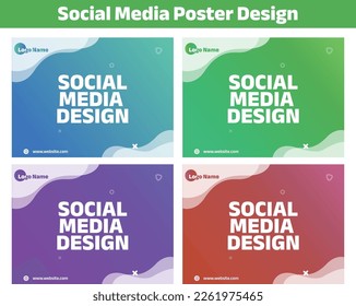 Social Media Banner Poster Design for Facebook, Instagram, Linkedin and others