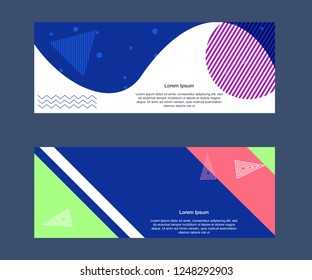 Social media banner template