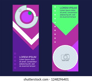 Social media banner template