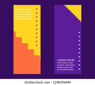 Social media banner template