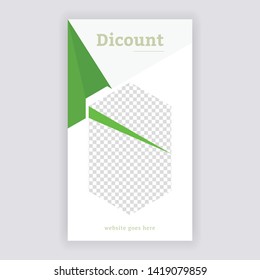 Social Media banner Template. Anyone can use This Design Easily. Promotional web banner for social media. Elegant sale and discount promo - Vector. - Vector