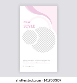 Social Media banner Template. Anyone can use This Design Easily. Promotional web banner for social media. Elegant sale and discount promo - Vector. - Vector
