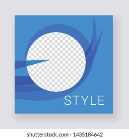 Social Media banner Template. Anyone can use This Design Easily. Promotional web banner for social media. Elegant sale and discount promo - Vector.