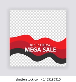 Social Media banner Template. Anyone can use This Design Easily. Promotional web banner for social media. Elegant sale and discount promo - Vector.