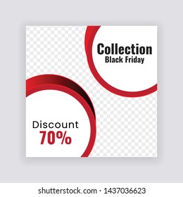 Social Media banner Template. Anyone can use This Design Easily. Promotional web banner for social media. Elegant sale and Special discount promo - Vector.