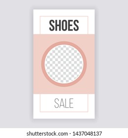 Social Media banner Template. Anyone can use This Design Easily. Promotional web banner for social media. Elegant sale and discount promo - Vector.