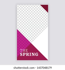 Social Media banner Template. Anyone can use This Design Easily. Promotional web banner for social media. Elegant sale and discount promo - Vector.