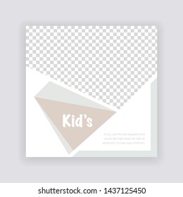 Social Media banner Template. Anyone can use This Design Easily. Promotional web banner for social media. Elegant sale and discount promo - Vector.