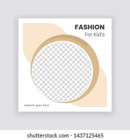 Social Media banner Template. Anyone can use This Design Easily. Promotional web banner for social media. Elegant sale and discount promo - Vector.