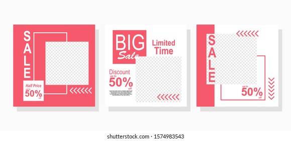 social media banner template design