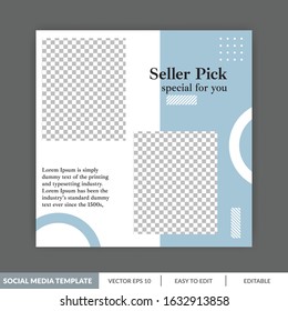 Social media banner template for e-commerce sale promo discount. Can use for advertisement,Social Media post, web design, gift card, coupon, flyer, poster, and promotion.