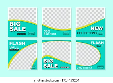 social media banner template. layout for digital marketing. abstract background design. vector illustration