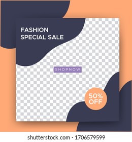 Social media banner template post, Super easy editable can be used for promotional purpose.