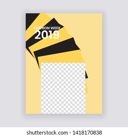 Social Media banner Template. Sale & Fashion Concept Design. Anyone can use This Design Easily. Promotional web banner for social media. Elegant sale and discount promo - Vector.