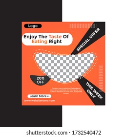 Social media banner template.Suitable for poster, magazine, brochure,cover,banner, leaflet design.