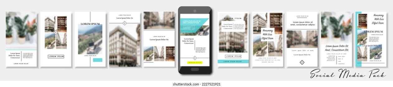 Social media banner. Vector cover. Layout for promotion. Design backgrounds web pack. Mockup for personal gold blog, luxury shop. Set of stories, sale post frame templates. style reels bundle smm. a4