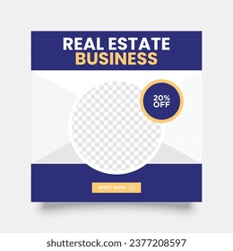 Social Media Banner Vector Editable Design