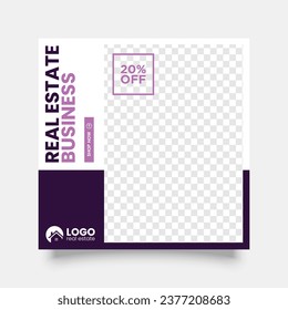 Social Media Banner Vector Editable Design