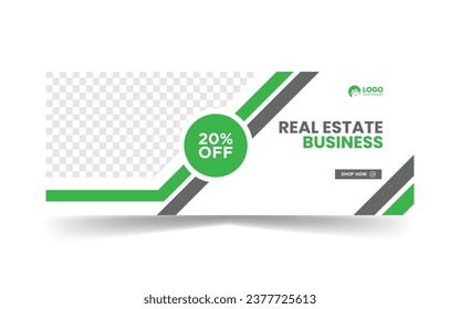 Social Media Banner Vector Editable Design