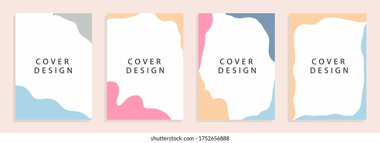 Social media banners with geometric artistic abstract, Vector illustration.