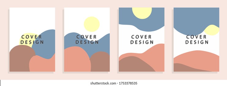Social media banners with geometric artistic abstract, Vector illustration.