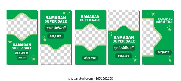 Social media banners for promotion and business. background vector. banner vector