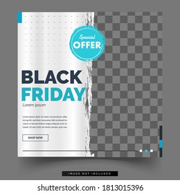 social media black friday template