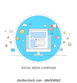 Set Concept Line Icons Project Management Stock Vector (Royalty Free ...