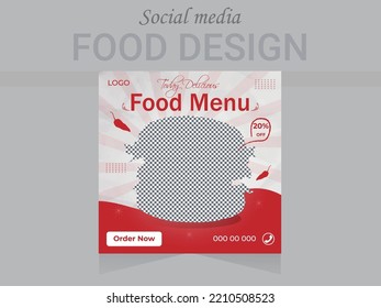 social media business poster design template, modern vector web banner design layout. popular food design for restaurant.