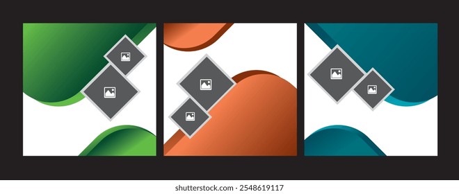 Social Media Business Template Trio
