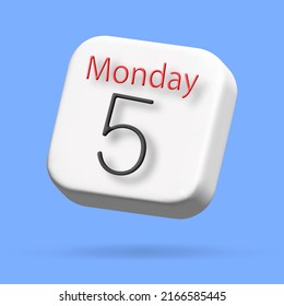 social media calendar icon. 3d vector cartoon illustration. speech bubble