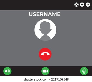 social media call templates vector illustrator