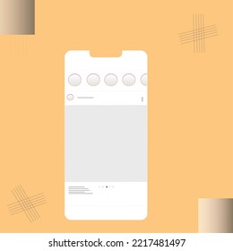 Social media carousel  post template