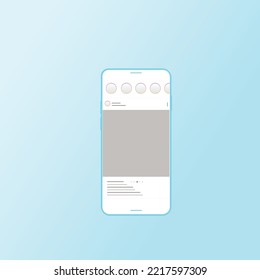Plantilla de publicación de carrusel de medios sociales