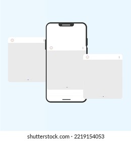 Social media carousel post template