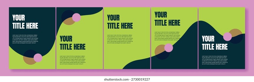 social media carousel posts set with creative ad layout, digital advertising design, square flyer design, promo banner bundle, branding pack, motivational speech tips, advice content, social media blog, and multipurpose marketing pack