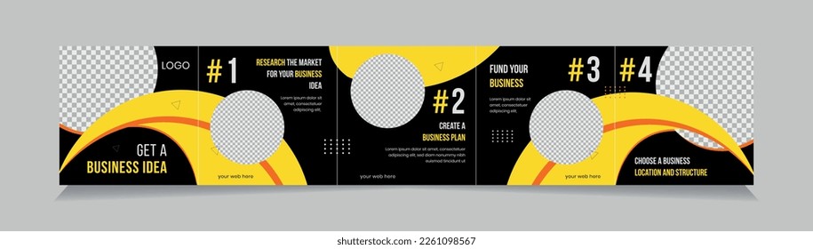 Social Media Carousel Template
Set of editable social media carousel post