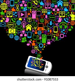 medios sociales, comunicación en redes globales de computadores