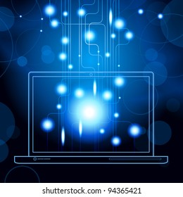 social media, communication in the global computer networks.File is saved in AI10 EPS version. This illustration contains a transparency