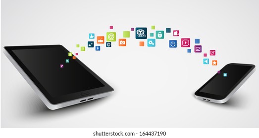 social media, communication in the global smart phone networks