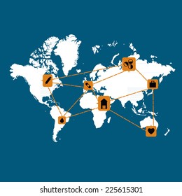 social media communication in world wide
