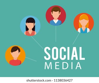 social media community characters