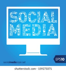 social media concept