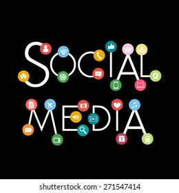 Social media concept
